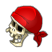 Crâne de pirate