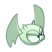 Fantôme de Chauffe-souris Délavée